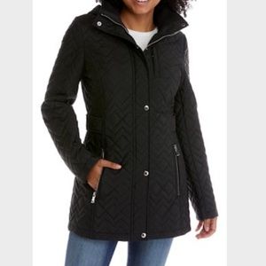 Calvin Klein Hooded Quilted Jacket - new with tags